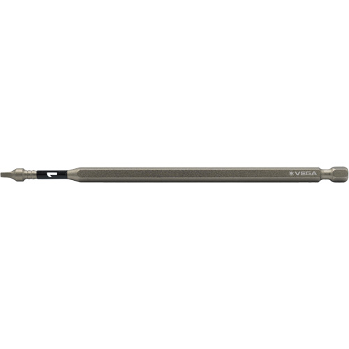 Impactech&reg; Power Bit, Square, #1 Tip, 1/4" Drive Size, 6" Length Oxymax Inc