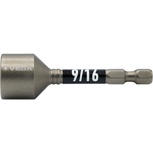 Tourne-&eacute;crou Impactech, Embout 9/16", Prise 1/4", 2-9/16" lo, Magn&eacute;tique Oxymax Inc