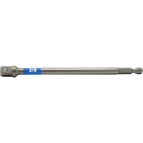 Impactech&reg; Impact Socket Adapter, 1/4" Drive Size, 3/8" Male Size, 6" L Oxymax Inc