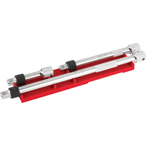 Jeu de rallonges verrouillables, Prise de 3/8", Fini Chrome, 3 M Oxymax Inc