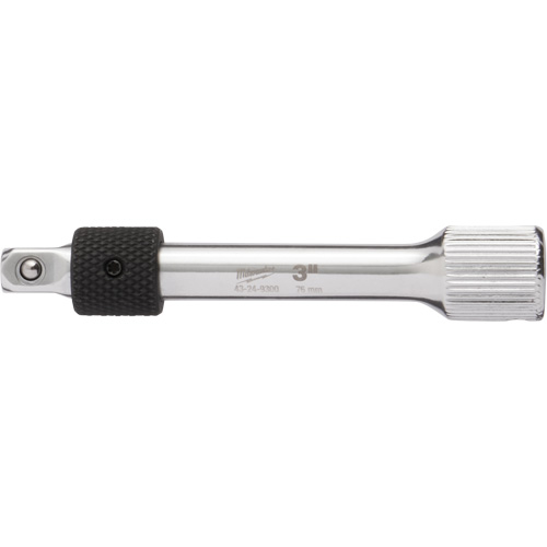 Locking Extension Socket, 1/4" Drive, 3" L Oxymax Inc