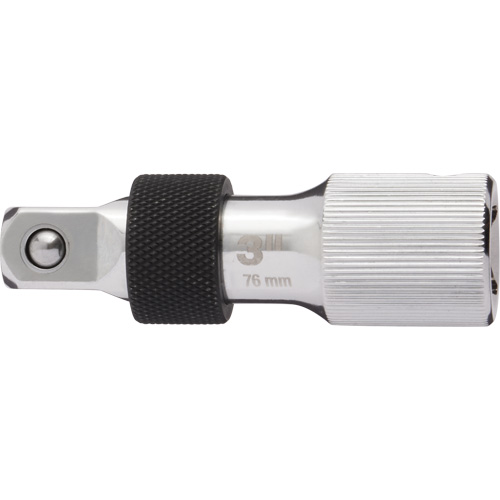 Locking Extension Socket, 1/2" Drive, 3" L Oxymax Inc