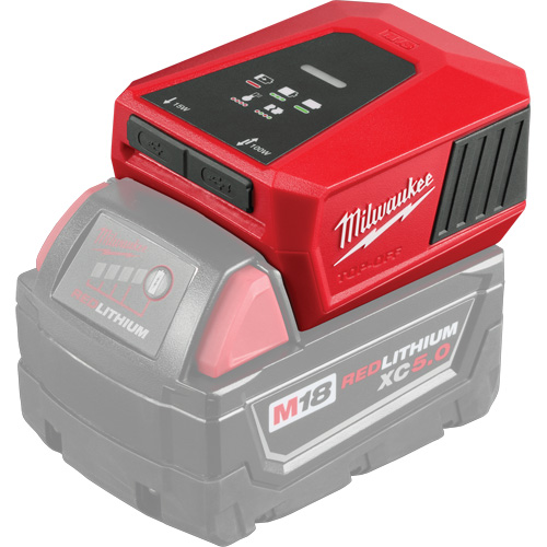 Chargeur et source d'alimentation M18 TOP-OFF, 18 V, Lithium-ion Oxymax Inc