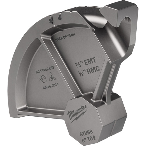 Patin de pliage de conduits 3/4” EMT/1/2” RMC Oxymax Inc