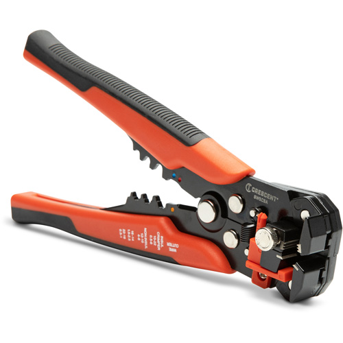 Self-Adjusting Wire Stripper & Cutter, 8" L, 10-24 AWG Oxymax Inc