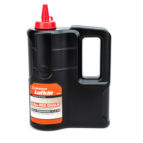 2.5 lbs. Red Chalk Refill Oxymax Inc