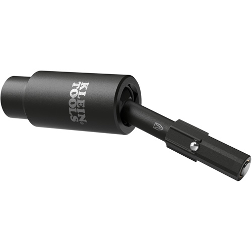 Impact Flip Socket Swivel Adapter, 1/4" Drive Size, 1/4" Male Size, Ball, 2-7/10" L Oxymax Inc