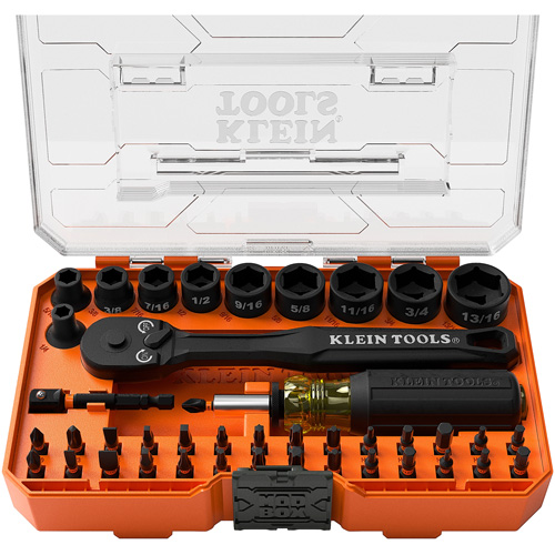 43-Piece ProFlex Impact Driver Bit and Socket Set Oxymax Inc