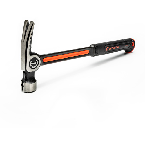 Smooth-Face Framing Hammer, 22 oz., Solid Steel Handle, 16" L Oxymax Inc