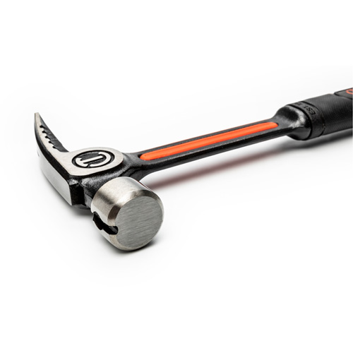 Smooth-Face Framing Hammer, 22 oz., Solid Steel Handle, 16" L Oxymax Inc