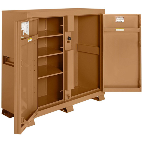 Armoire de chantier mod&egrave;le 111 avec cadenas, Acier, 47,5 pi³, Havane Oxymax Inc