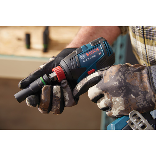 Ensemble visseuse/cl&eacute; &agrave; chocs 2-en-1 pour embouts et douilles, 1/2", 1800 lb-po Couple max., 18 V, Lithium-ion Oxymax Inc