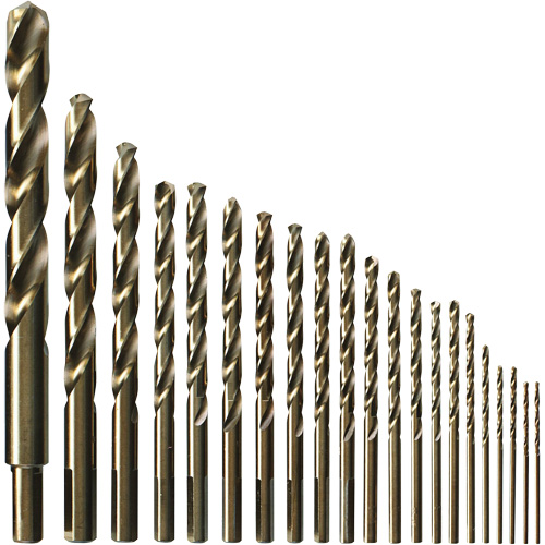 Drill Bit Set, 21 Pieces, Cobalt Oxymax Inc