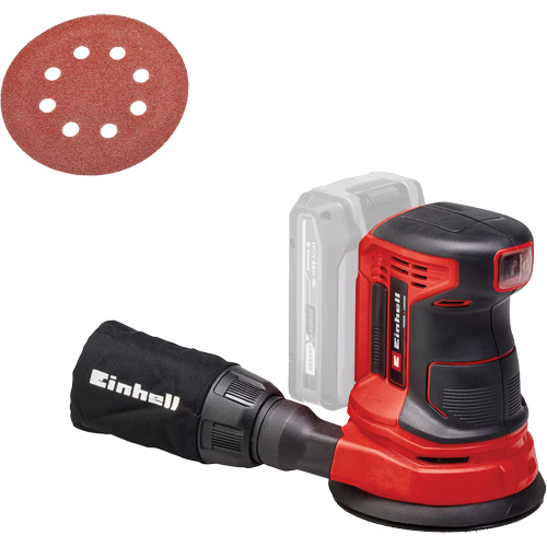 Cordless Random Orbit Sander (Tool Only), 5" Sand Paper, 18 V, 14000 - 22000 OPM Oxymax Inc