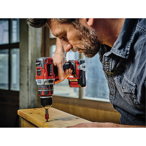 Professional Cordless Hammer Drill/Driver Kit, 1/2" Chuck, 18 V Oxymax Inc