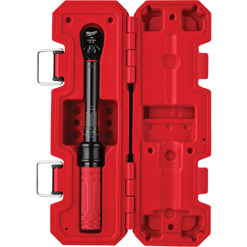 Torque Wrench, Click, 1/4" Square Drive, 4.5 - 22.6 N.m/40 - 200 in-lbs Oxymax Inc