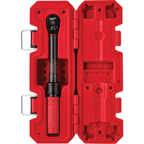 Torque Wrench, Click, 3/8" Square Drive, 5.6 - 28.2 N.m/50 - 250 in-lbs Oxymax Inc