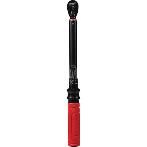 Torque Wrench, Click, 3/8" Square Drive, 20 - 100 in-lbs/27.1 - 135.6 N.m Oxymax Inc