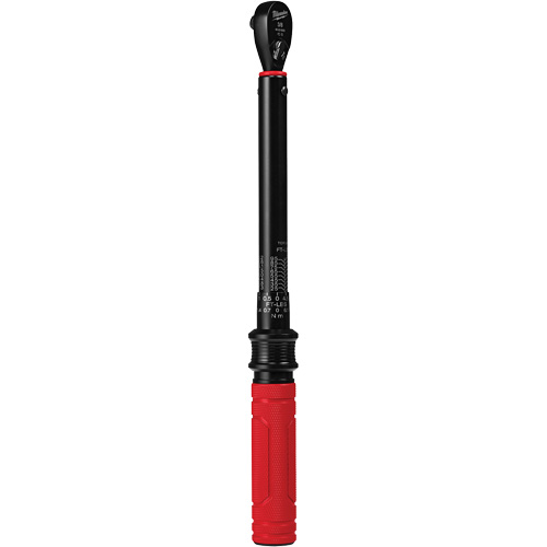 Torque Wrench, Click, 3/8" Square Drive, 20 - 100 in-lbs/27.1 - 135.6 N.m Oxymax Inc