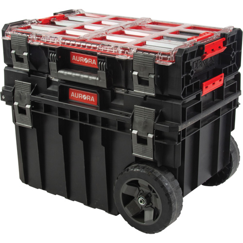 2-Piece Arx&reg; Rolling Tool Chest Set, 23-4/5" x 16" x 20-3/5", Black Oxymax Inc