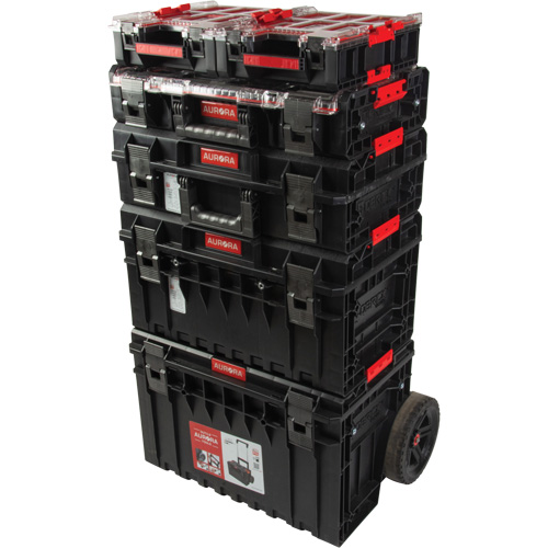 5-Piece Arx&reg; Rolling Toolbox Base Set, 25-1/5" x 19" x 54-3/5", Black Oxymax Inc