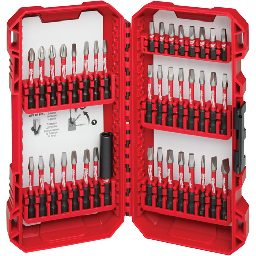 40-Piece SHOCKWAVE Impact-Duty Driver Bit  Set Oxymax Inc
