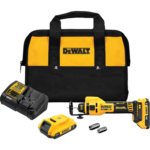 MAX* XR&reg; Brushless Drywall Cut-Out Tool Kit (2.0Ah) Oxymax Inc