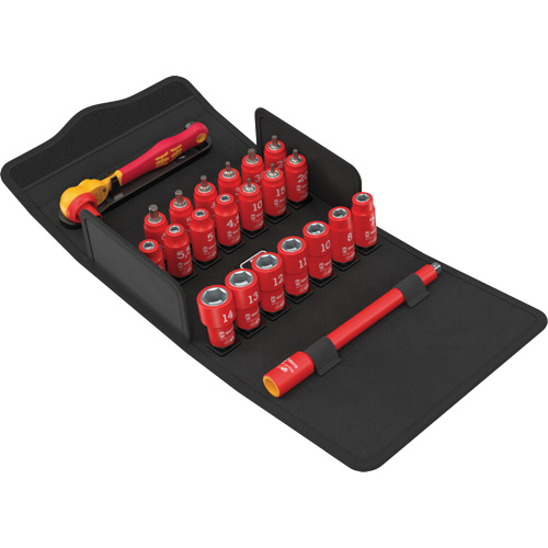 SA VDE 1 Zyklop Insulated Ratchet Set with Reversing Lever Oxymax Inc