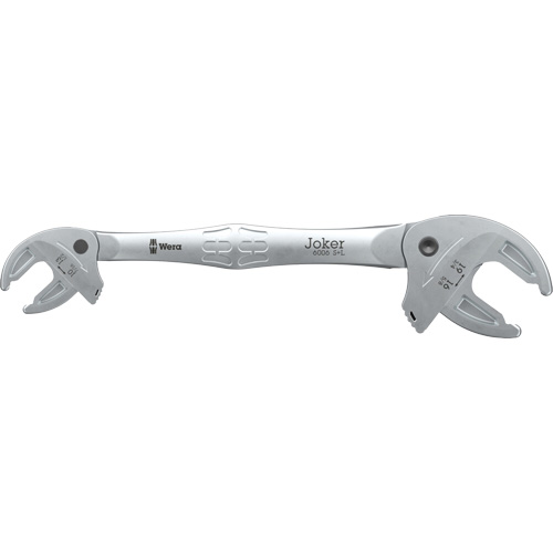 Joker S/L Self-Setting Double Open-End Spanner, 7/16" x 3/4", Plain Oxymax Inc