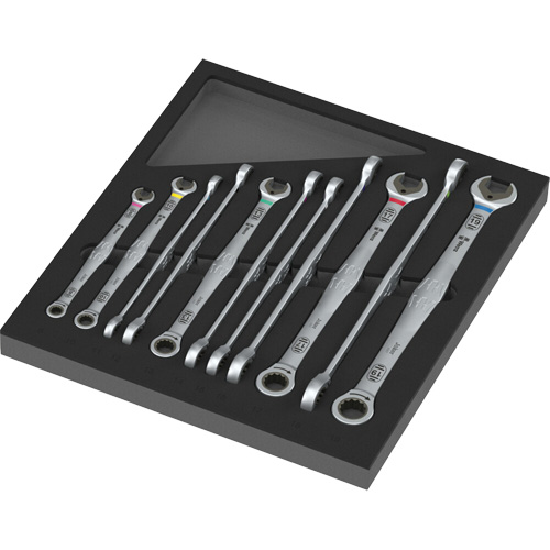 Insert en mousse 9735 pour jeu 6007 Joker 1, Combinaison &agrave; cliquet, 12 morcea Oxymax Inc