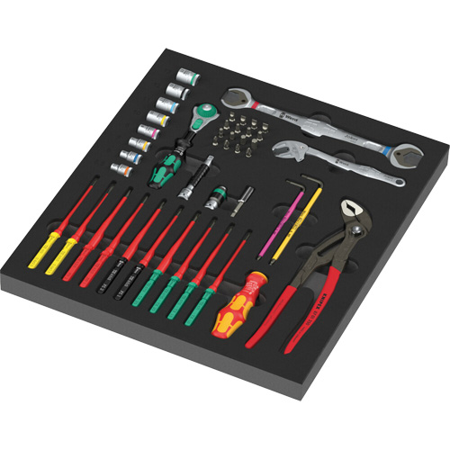 Insert en mousse pour jeu Kraftform Kompakt 1 de maintenance Oxymax Inc