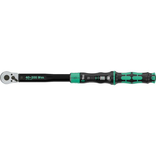 Adjustable Click-Torque Lock C 3 Torque Wrench with Torque Lock Function, Click, 1/2" Square Drive, 30 - 146 lbf. Ft Oxymax Inc