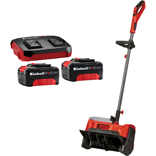 Ensemble pelle &agrave; neige sans fil 36 V avec batteries et chargeur, Largeur de 16" (40,64 cm) Oxymax Inc