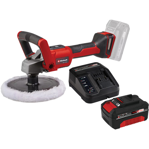 Cordless Polisher-Orbital Sander with 4Ah PXC Battery & Charger Starter Kit Oxymax Inc