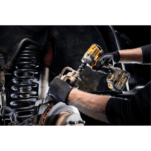 ATOMIC Cordless Impact Wrench with Detent Pin Anvil, 20 V, 1/2" Socket Oxymax Inc