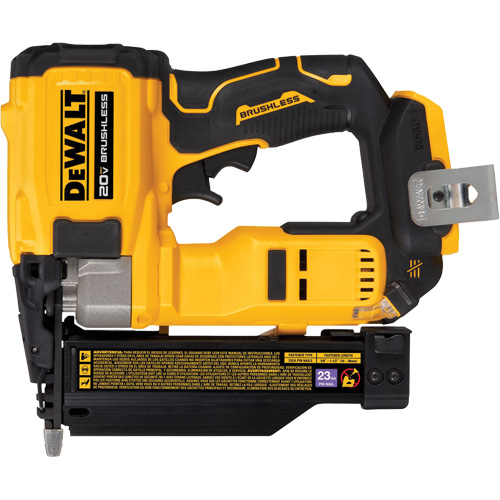 ATOMIC COMPACT SERIES Brushless Cordless 23ga Pin Nailer (Tool Only), 20 V, Lithium-Ion Oxymax Inc