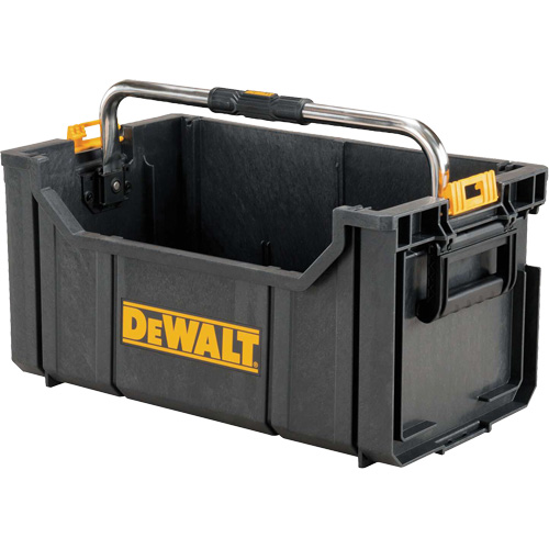 ToughSystem&reg; Tote with Carrying Handle, 12-1/2" W x 21-9/10" D x 21-9/10" H, Black Oxymax Inc