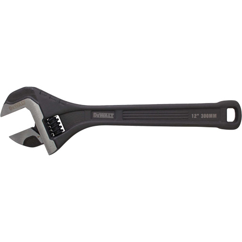 Cl&eacute; &agrave; molette enti&egrave;rement en acier, 12" lo, Noir/Ordinaire Oxymax Inc