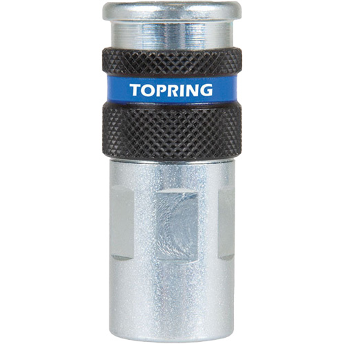 Raccord industriel rapide QUIKSILVER 2, Acier zingu&eacute;, 1/4", NPT femelle, 362 PSI Oxymax Inc