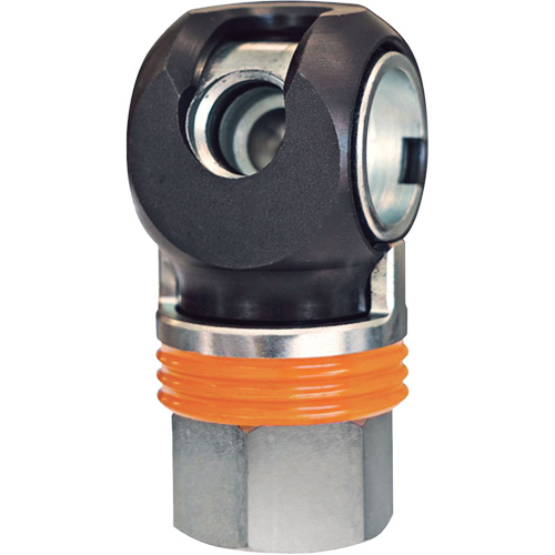 Raccord industriel rapide TOPQUIK SC, Acier nickel&eacute;, 1/2", NPT femelle, 359 PSI Oxymax Inc