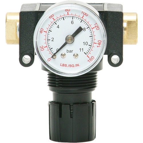 D&eacute;tendeur &agrave; piston en ac&eacute;tal MODULAIR 200, 1/4" NPT, PSI max. de 150 psi, Canalisation/Modulaire Oxymax Inc