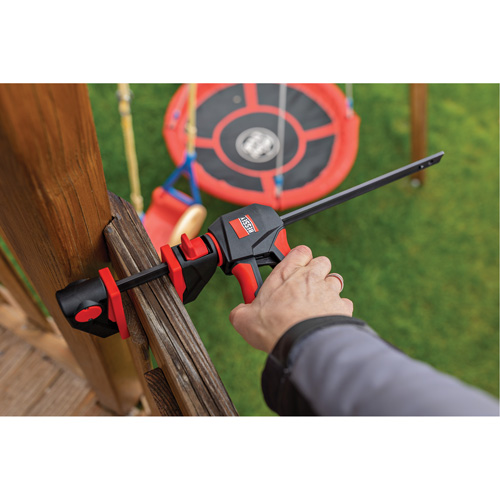 One-Hand Bar Trigger Clamps with 360° Rotating Handle Set, 12" (304.8 mm) Oxymax Inc