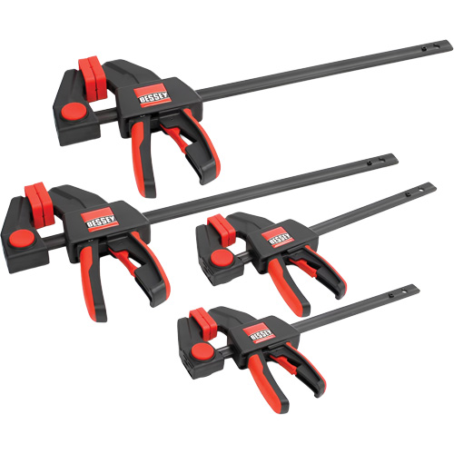 4-Piece Medium & Large Trigger Clamps Set, 12" (304.8 mm)/6" (152.4 mm) Oxymax Inc
