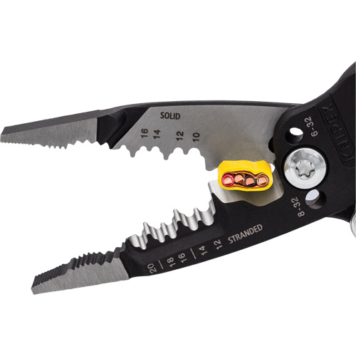 Pince &agrave; d&eacute;nuder forg&eacute;e, 8" lo, 10 - 20 AWG Oxymax Inc