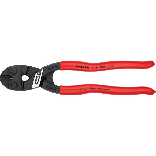Coupe-boulons compact &agrave; levier d&eacute;multipli&eacute; CoBolt&reg; avec lame &agrave; encoche, 8" l, Coupe centrale Oxymax Inc