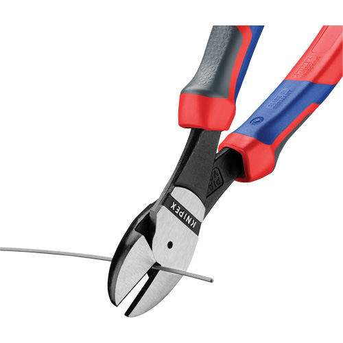 Pince coupante diagonale &agrave; levier d&eacute;multipli&eacute; avec poign&eacute;e KNIPEXTEND, 8" lo Oxymax Inc