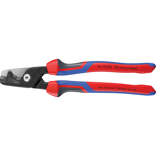 StepCut&reg; XL Cable Shears with KNIPEXTEND Handle, 9" Oxymax Inc