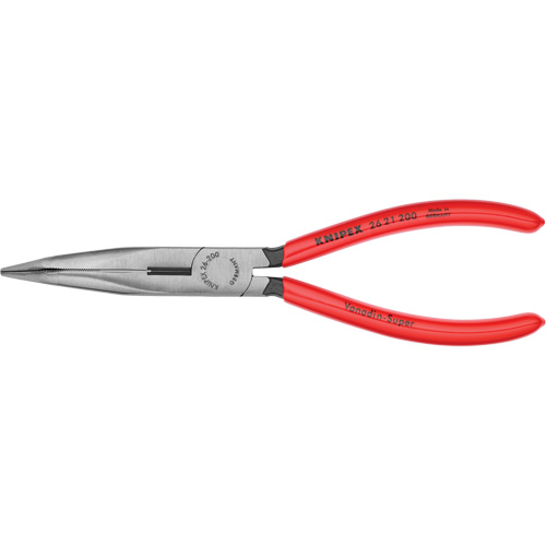 Long Nose 40° Angled Pliers with Cutter, 8" L Oxymax Inc