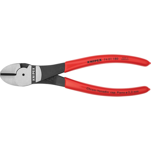 Pince coupante diagonale &agrave; levier d&eacute;multipli&eacute;, 7-1/4" lo Oxymax Inc