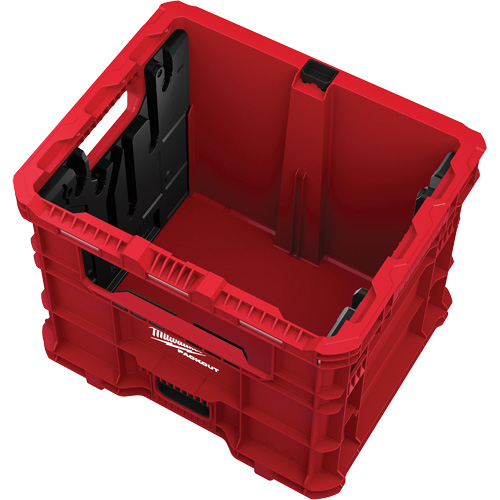 Bac distributeur de fils XL PACKOUT, 15-3/4" x 18-5/8" x 15", Noir/Rouge Oxymax Inc